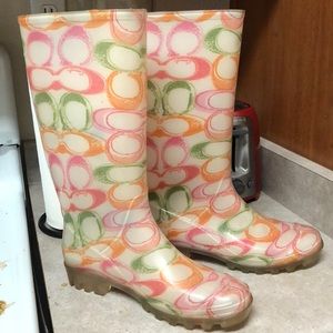 COACH Rainboots